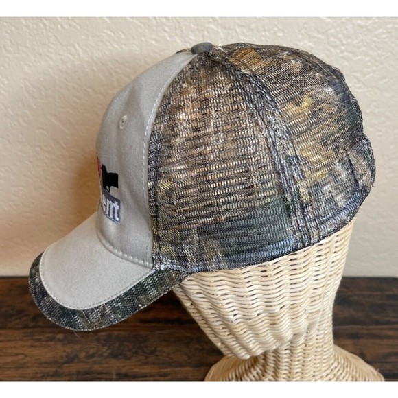Newton Concealment Camouflage Snapback Hat Concealed Handgun Mesh Adjustable Cap - Picture 3 of 8